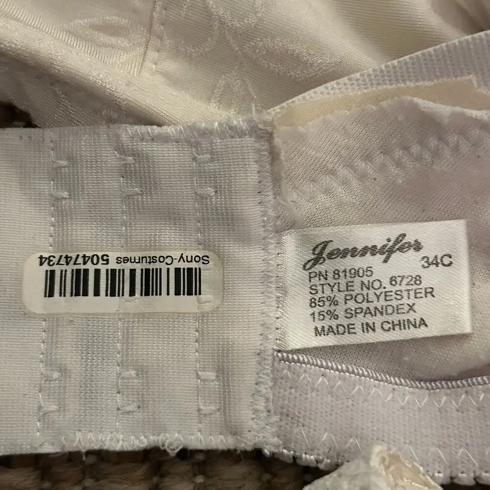 Lot of 3 Bras Maidenform Hanes Jennifer 34C